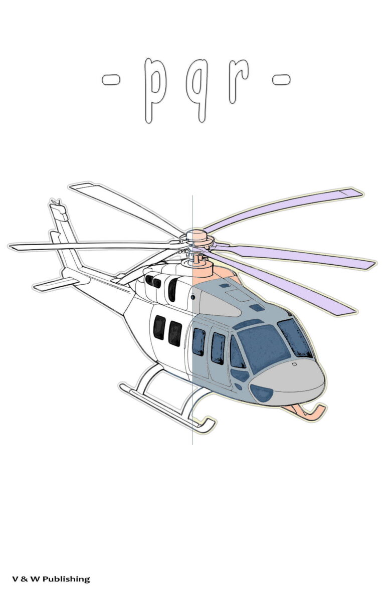 Helicopters Coloring Book | Page ARC