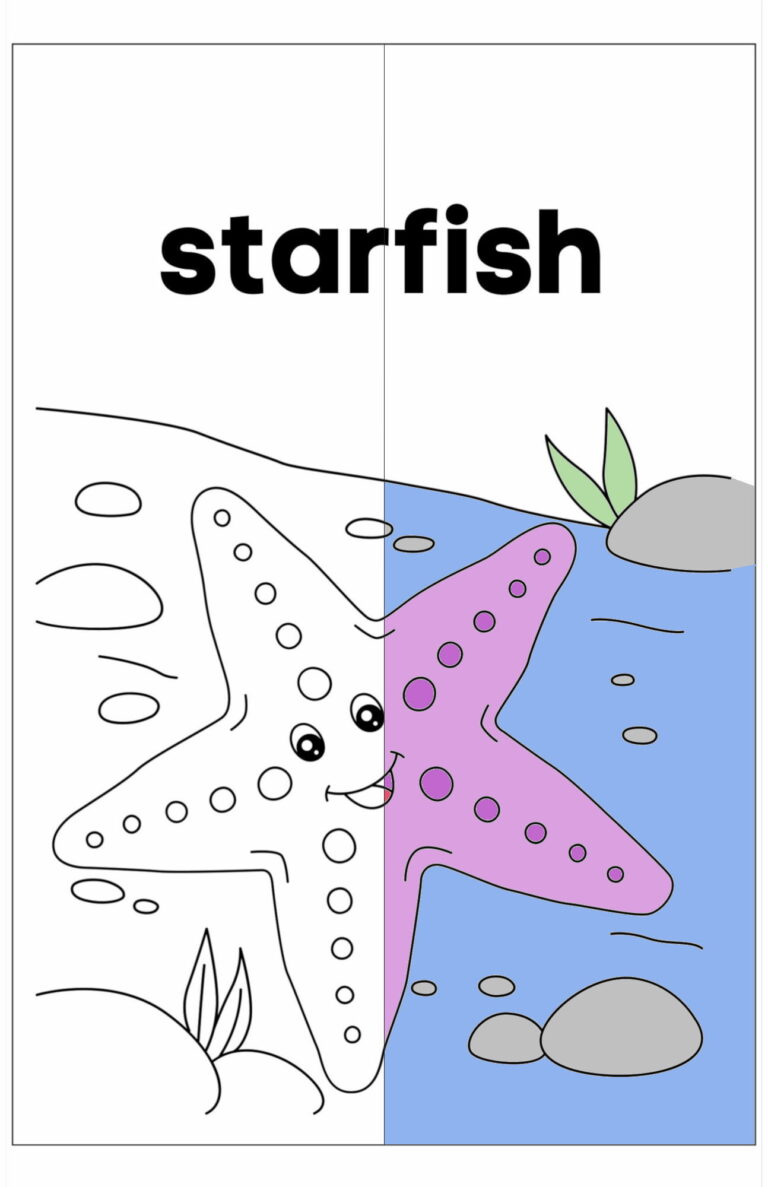 Animals Habitat Coloring Book | Page ARC