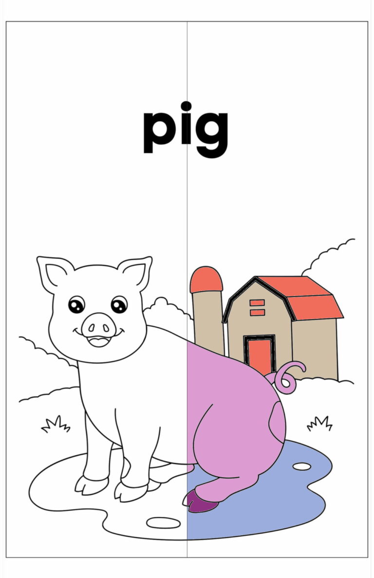 Animals Habitat Coloring Book | Page ARC
