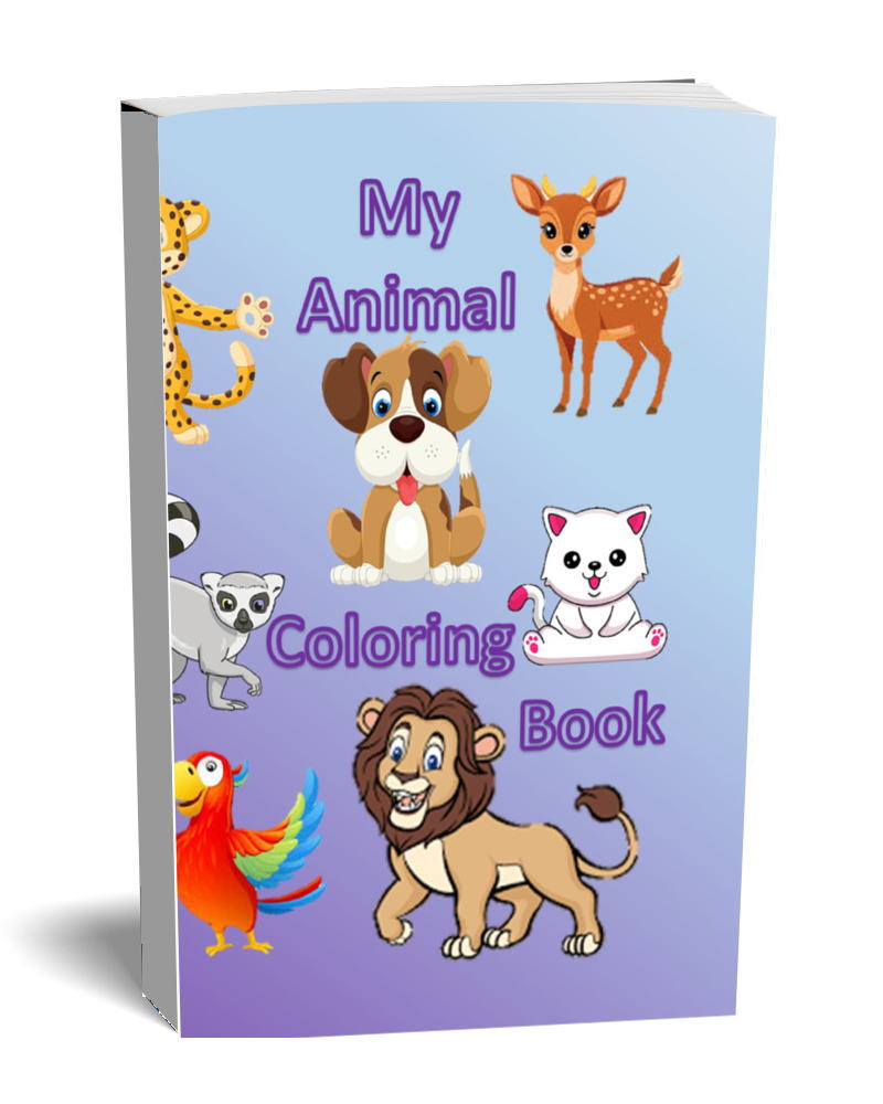 My Animal Coloring Book | Cover