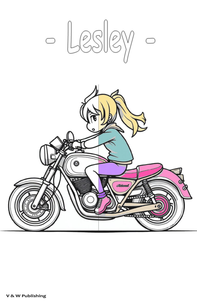 Motorcycles Coloring Book | Page ARC