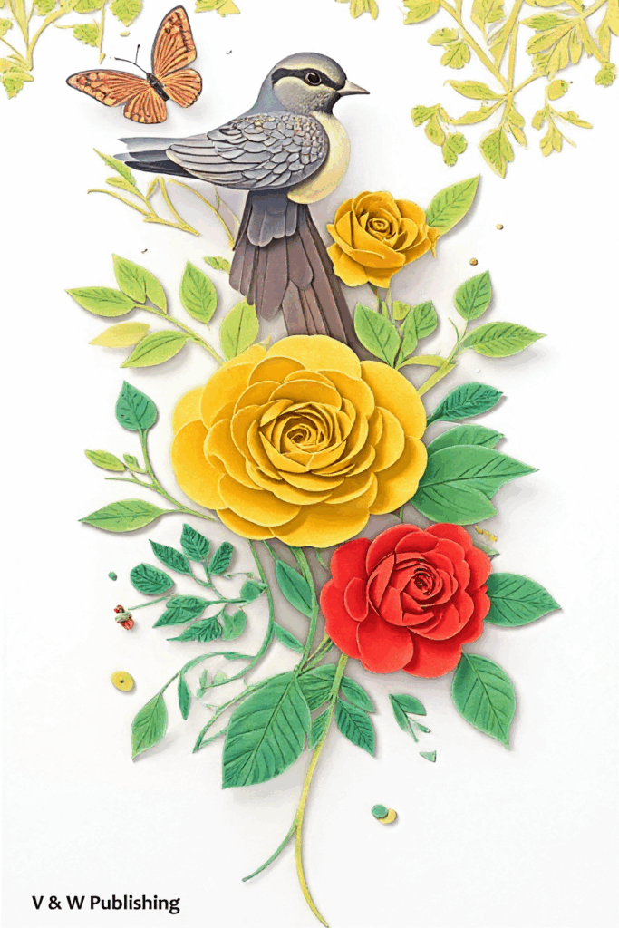 Flowers Of Love Coloring Book | Page ARC