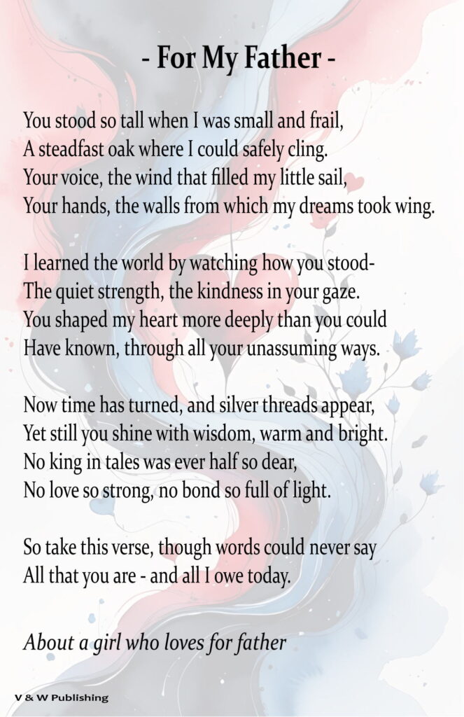 Sonnets Of Love (One) | For My Father Sonnet | Page ARC