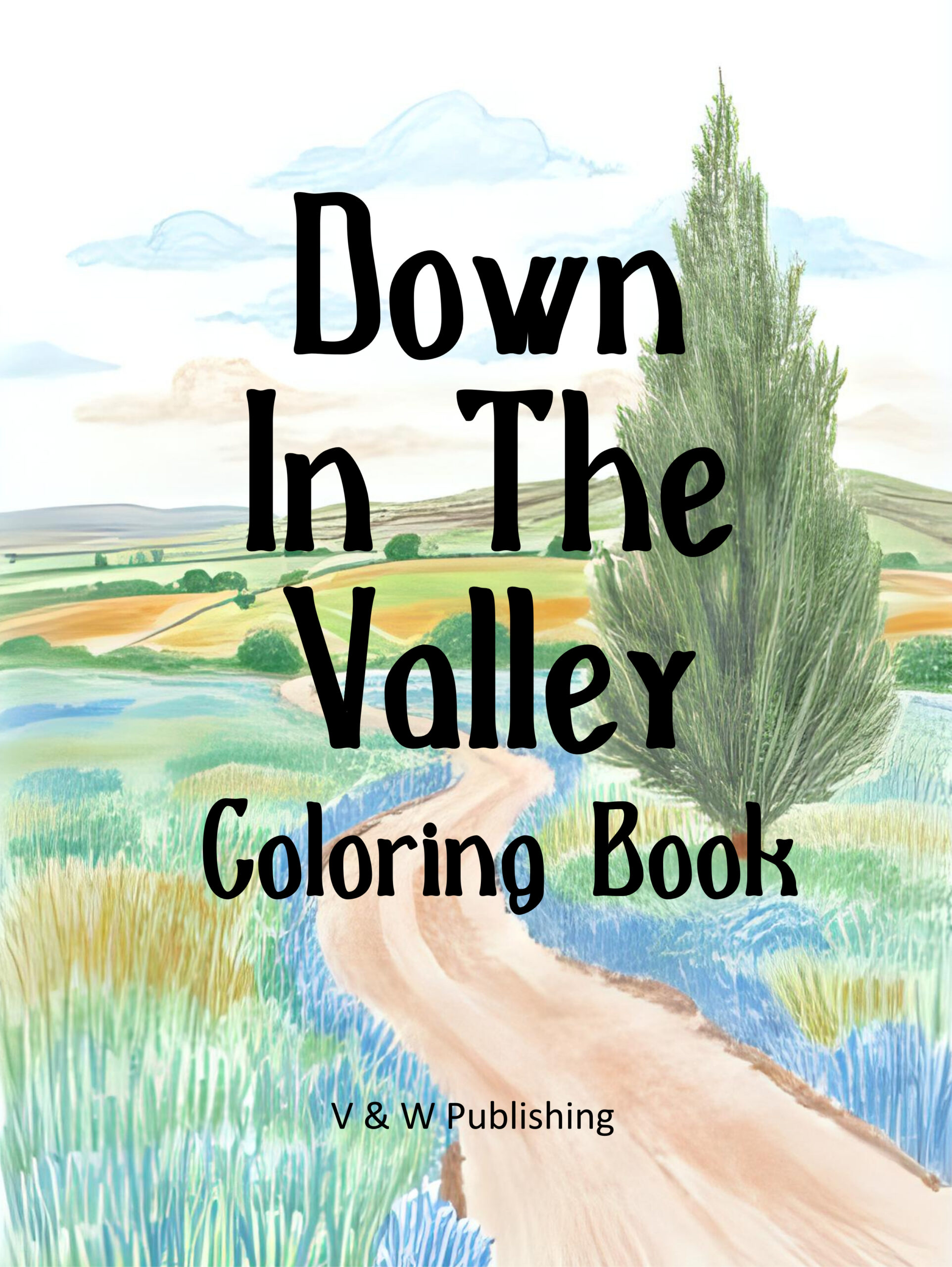 Down In The Valley Coloring Book | Cover