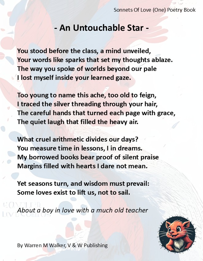 Sonnets Of Love (Two) | An Untouchable Star | Page ARC