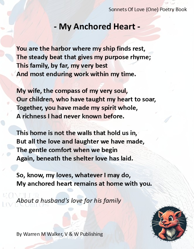 Sonnets Of Love (Two) | My Anchored Heart | Page ARC