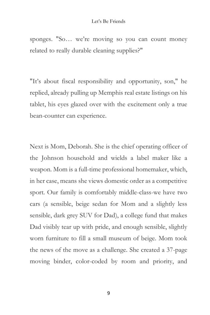 Lets Be Friends Short Story | ARC Page