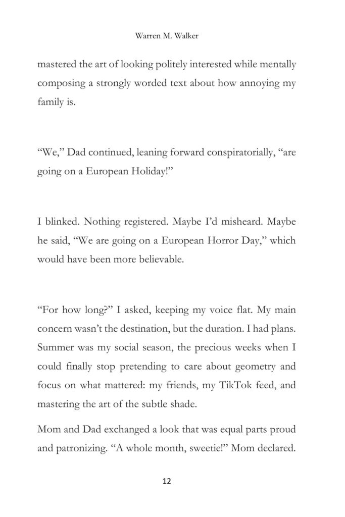 The Italian Kiss Short Story | ARC Page