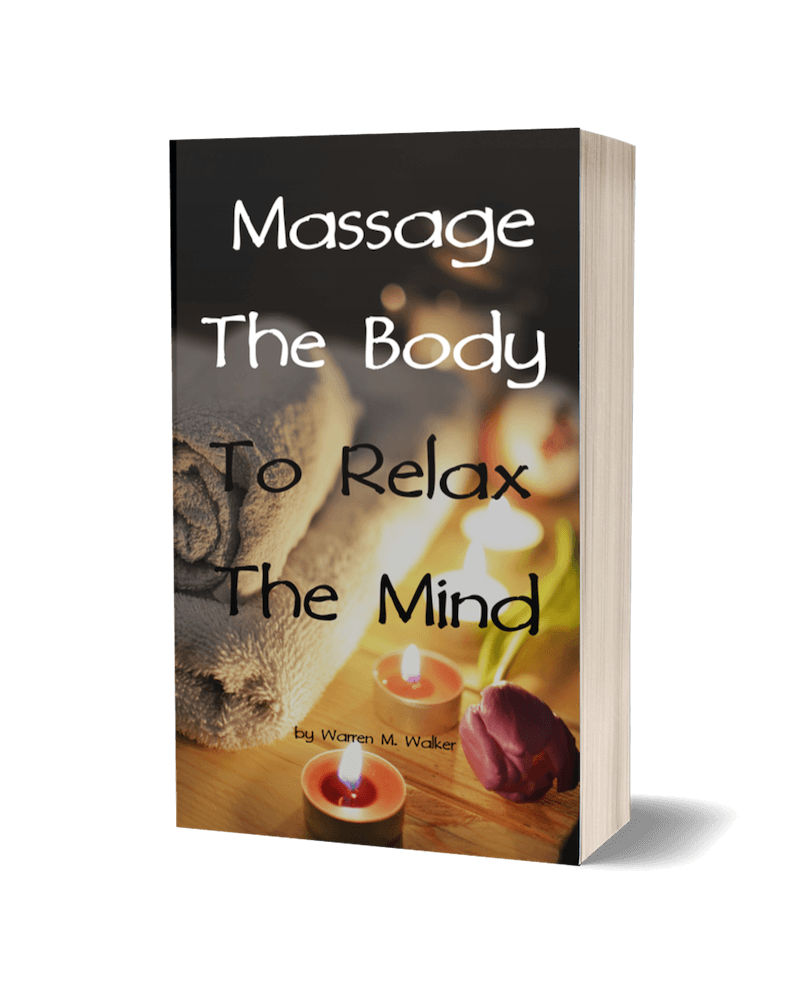 Massage the Body to Relax the Mind | Book Style Cover