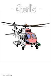 Helicopters Coloring Book | Page ARC